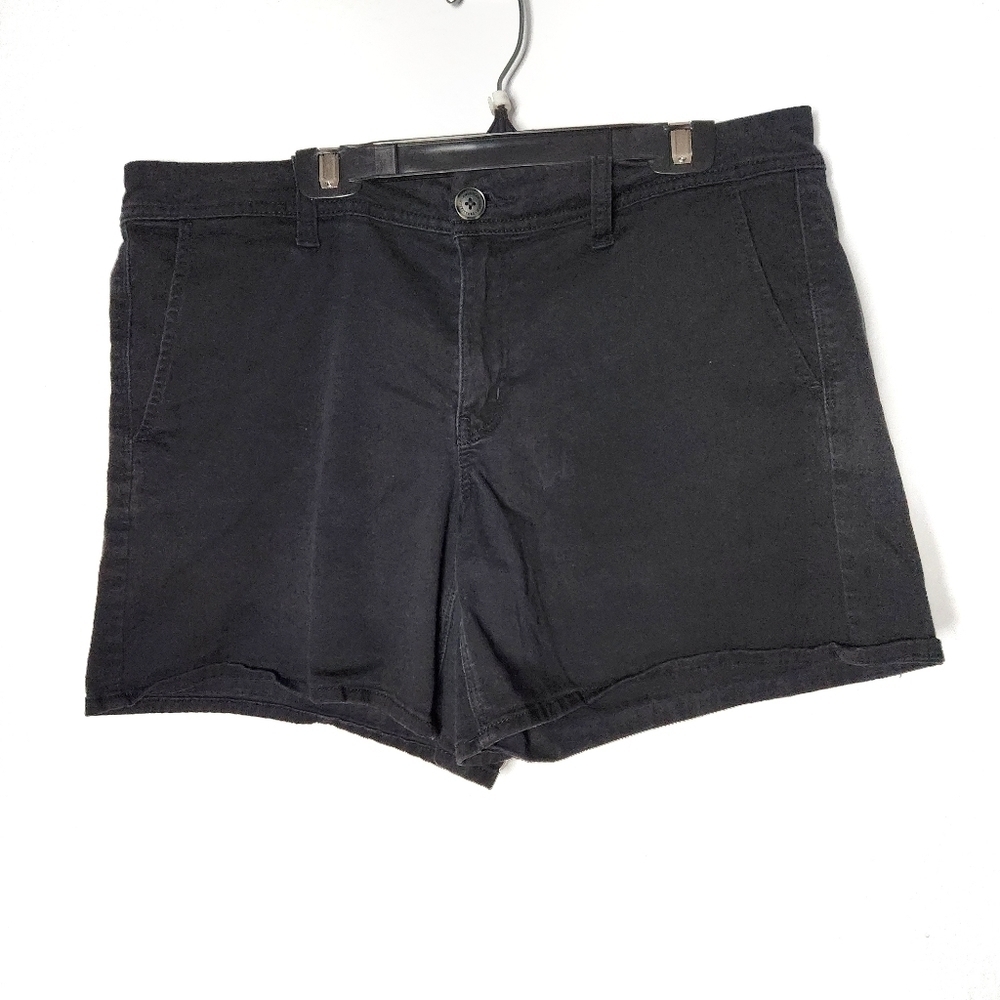 plus Size American Eagle Denim Midi Shorts